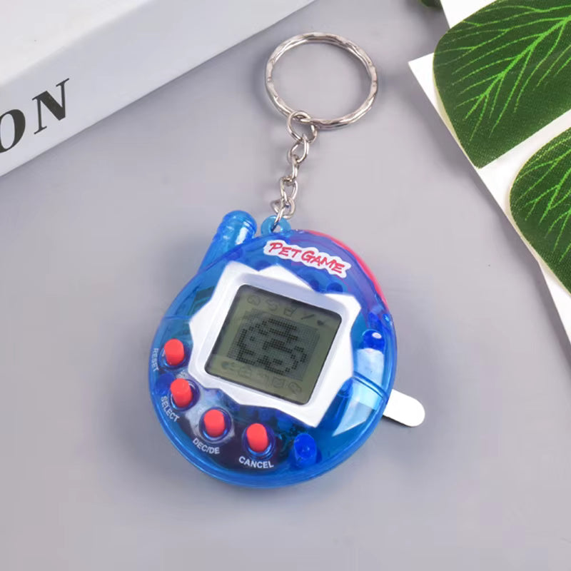 Virtual Pet Toy – Transparent Blue | Classic 90s Digital Pet | NZ Stock